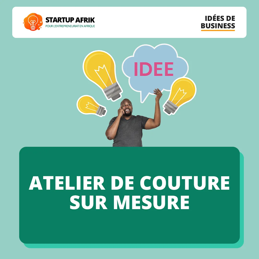 Créer un Atelier de couture sur mesure