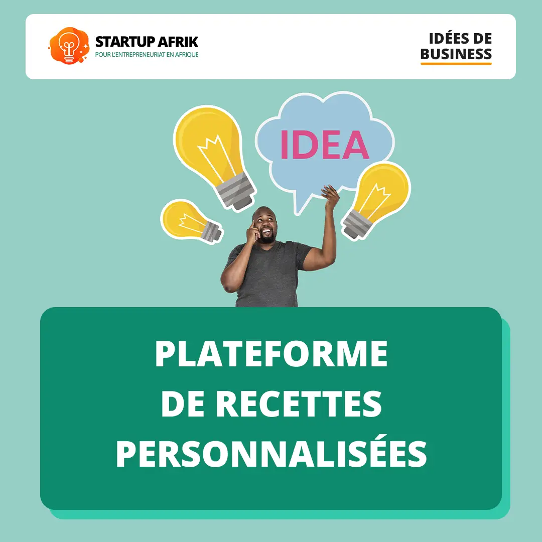 Lancez votre plateforme de recettes personnalisées