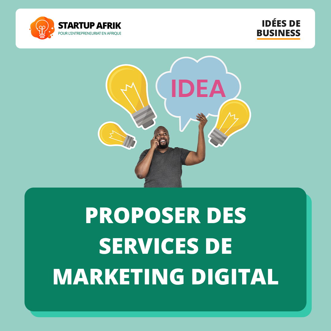 Proposer des services de Marketing Digital